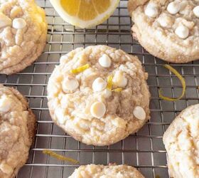 Lemon and White Chocolate Cookies