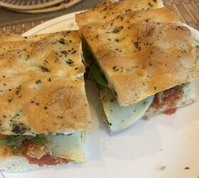 Focaccia Pesto Sandwich