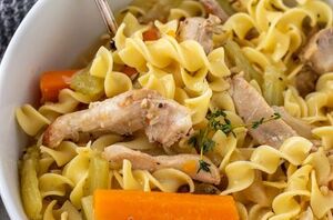 When you're feeling under the weather, this chicken noodle soup recipe is the ultimate answer