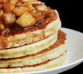 Apple Pie Pancakes | Pancakes With Apple Pie Filling