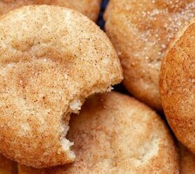 pumpkin snickerdoodle cookies pumpkin spice cookie recipe, Close up image of Pumpkin Snicker Doodle Cookies One has a bite taken out of it