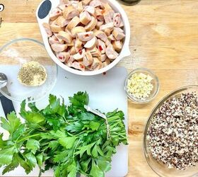 Chicken Sausage and Asparagus With Quinoa