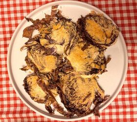 baked radicchio with parmesan and breadcrumbs
