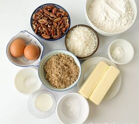 the best coconut pecan cookies nutty and chewy, ingredients