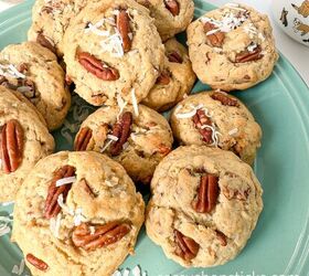 the best coconut pecan cookies nutty and chewy, coconut peacan cookies 5