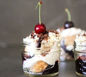 Mini Cherry Tiramisu Dessert Cups (Gluten Free)