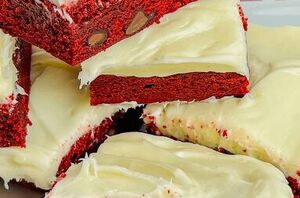 This no-bake, fun twist on brownies is so pretty!