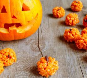 Pumpkin Rice Krispie Treats Recipe | Pumpkin Marshmallow Treat