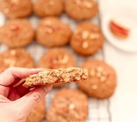 soft and chewy apple cider cookies recipe, apple cider cookies close