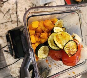 roasted fall vegetable soup