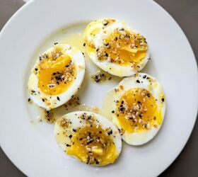 Jammy Eggs With 'Everything Bagel' Butter