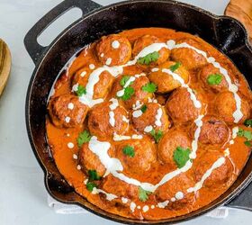 Butter Chicken Meatballs | Easy Butter Chicken Meatball Recipe