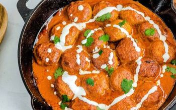 Butter Chicken Meatballs | Easy Butter Chicken Meatball Recipe