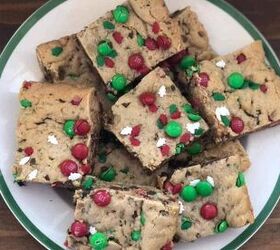 Everything Christmas Peanut Butter Oatmeal Bars