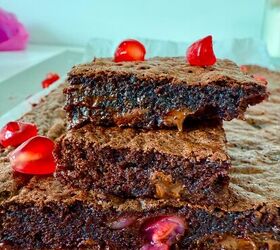 pomegranate brownies