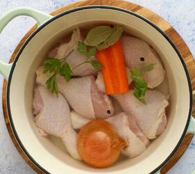 how long to boil chicken legs before baking