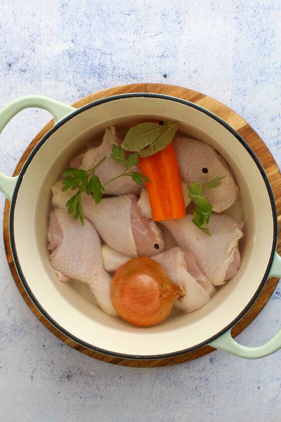 how long to boil chicken legs before baking