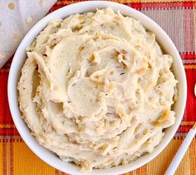 caramelized onion mashed potatoes