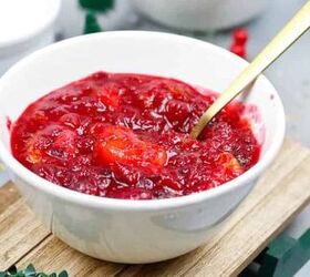 This homemade cranberry sauce is perfect for all the holiday gatherings!