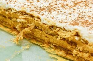 This delicious no-bake pumpkin cake will impress after just one bite!