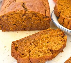 Healthy Pumpkin Banana Bread (With Golden Raisins)