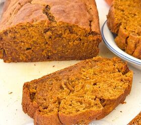 healthy pumpkin banana bread with golden raisins, healthy pumpkin banana bread 1