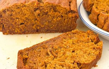 Healthy Pumpkin Banana Bread (With Golden Raisins)