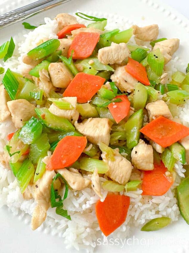 healthy pumpkin banana bread with golden raisins, chicken celery stir fry 1