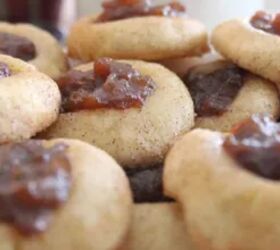 Impress your Christmas guests with these melt-in-your-mouth apple butter cookies