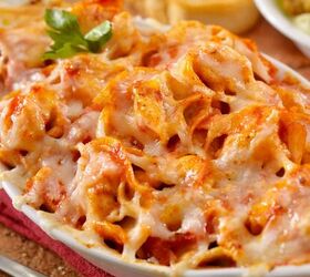 Baked Tortellini Recipe | Tortellini With Tomato And Meat Sauce