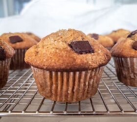 chocolate chunk banana muffins, Chocolate Chunk Banana Muffins