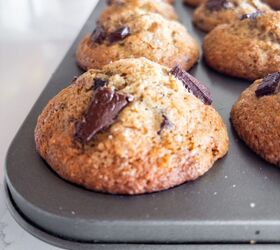 Chocolate Chunk Banana Muffins