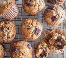 chocolate chunk banana muffins, Chocolate Chunk Banana Muffins