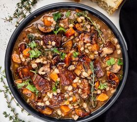 Beef Barley Mushroom Soup