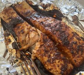 honey glazed salmon