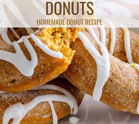 pumpkin donuts baked pumpkin donut recipes, Pumpkin Donuts Pin with text overlay