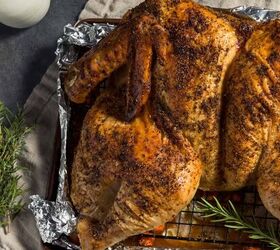 spatchcock turkey recipe how to spatchcock a turkey, Close up image of a Spatchcock Turkey