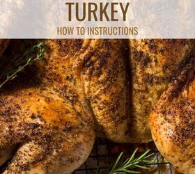 spatchcock turkey recipe how to spatchcock a turkey, Spatchcock Turkey Pin with text overlay