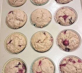 healthy cranberry orange oatmeal muffins, cranberry orange oatmeal muffins in muffin tin