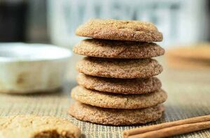 These soft and chewy apple cider cookies are the ultimate winter treat