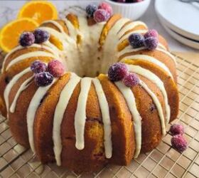 15 beautiful bundt cakes that steal the show every time, Cranberry Orange Bundt Cake