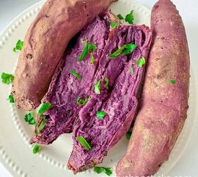 oven roasted purple yam recipe an easy side dish, roasted purple yam recipe 2