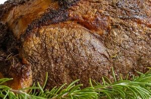 The melt-in-your-mouth, tender, seasoned-to-perfection prime rib