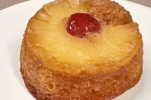 Turn your cake upside down for this dairy-free delight!