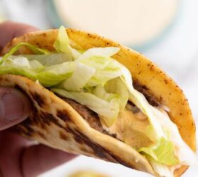 These smash burger tacos are a tasty twist on everyone's favorite classic