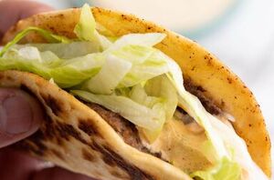 These smash burger tacos are a tasty twist on everyone's favorite classic