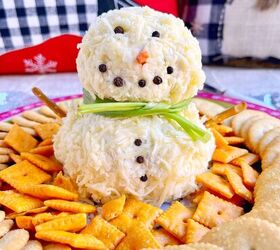 Snowman Cheeseball