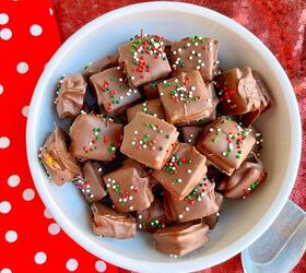 chocolate cheezit bites