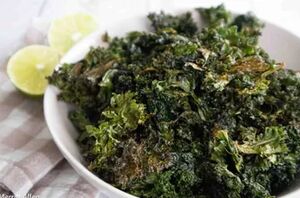 You wouldn't think to do this with kale but it's delicious!