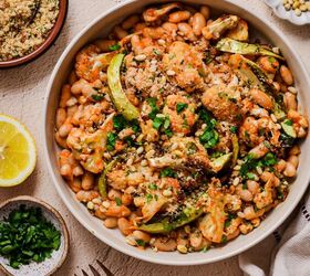 Roasted Cauliflower & Cannellini Beans